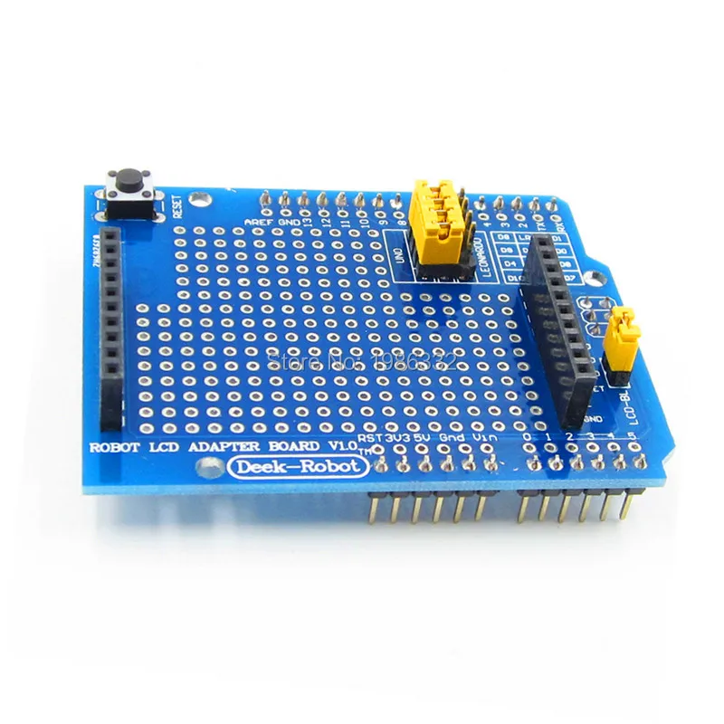 WS16 2 8-дюймовая TFT ЖК-плата-адаптер для Arduino UNO R3 / Leonardo ЖК-дисплей экран модуля плата