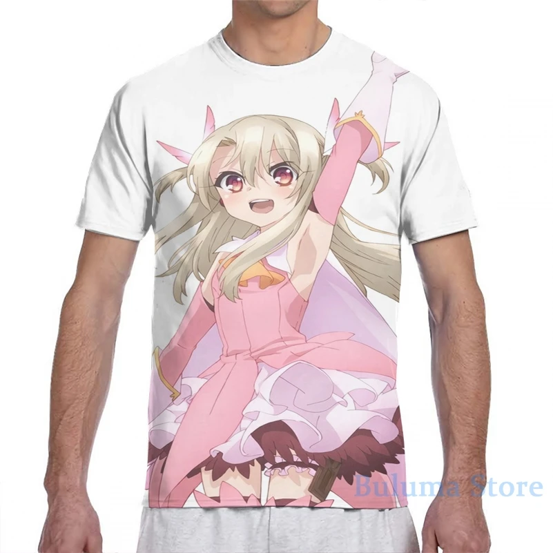 Illya Magic Girl Fate kaleid liner Prisma men T-Shirt women all over print girl t shirt boy tops tees Short Sleeve tshirts | Мужская