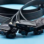 Красящий демпфер 6 цветов с трубопроводом 1,5 метра для УФ-принтера Epson R330 R290 T50 L800 1390 с трубопроводом для фильтрации чернил