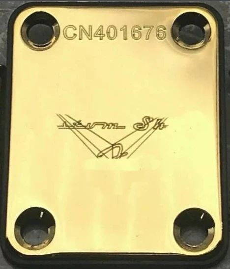 Золотые гитарные шейные пластины custom shop|Детали и аксессуары для гитар| |