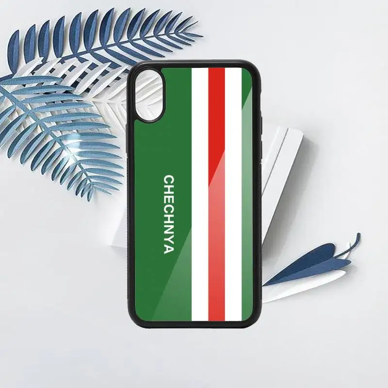 

Chechen National Flag Black Cell Phone Case TPU For iPhone X XR XS 11 12 mini Pro MAX 6 6S 7 8 Plus SE 2020