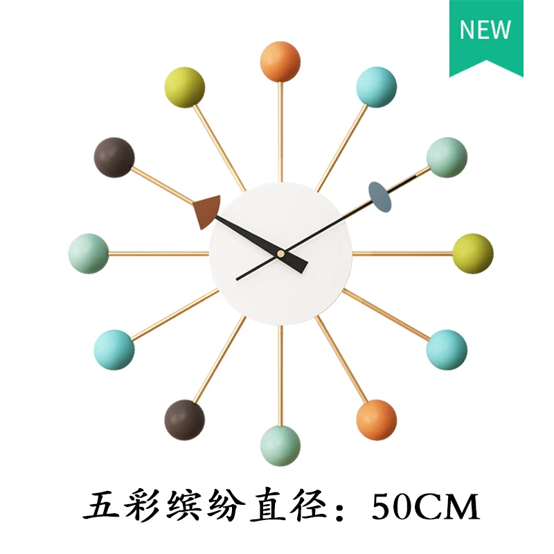 Creative Unique Wall Clock Fashion Silent Metal Minimalist Art Orologio Da Parete Room Supplies DE50ZB | Дом и сад