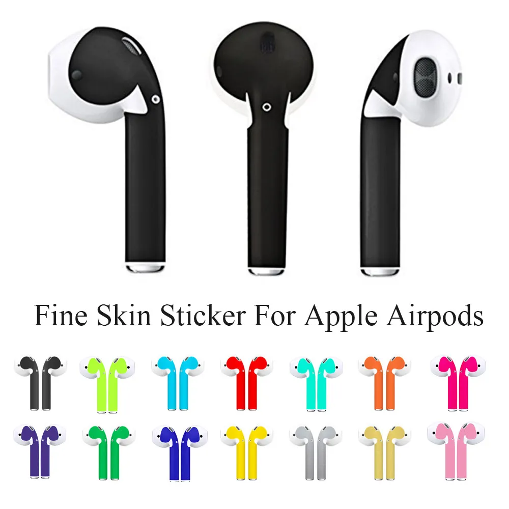 Ультратонкая наклейка для наушников аксессуары Apple Airpods Air Pods|Аксессуары