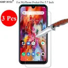 Новое закаленное стекло 3 шт.лот 9H 2.5D, защитная пленка для экрана MyPhone Pocket Pro 5,7 