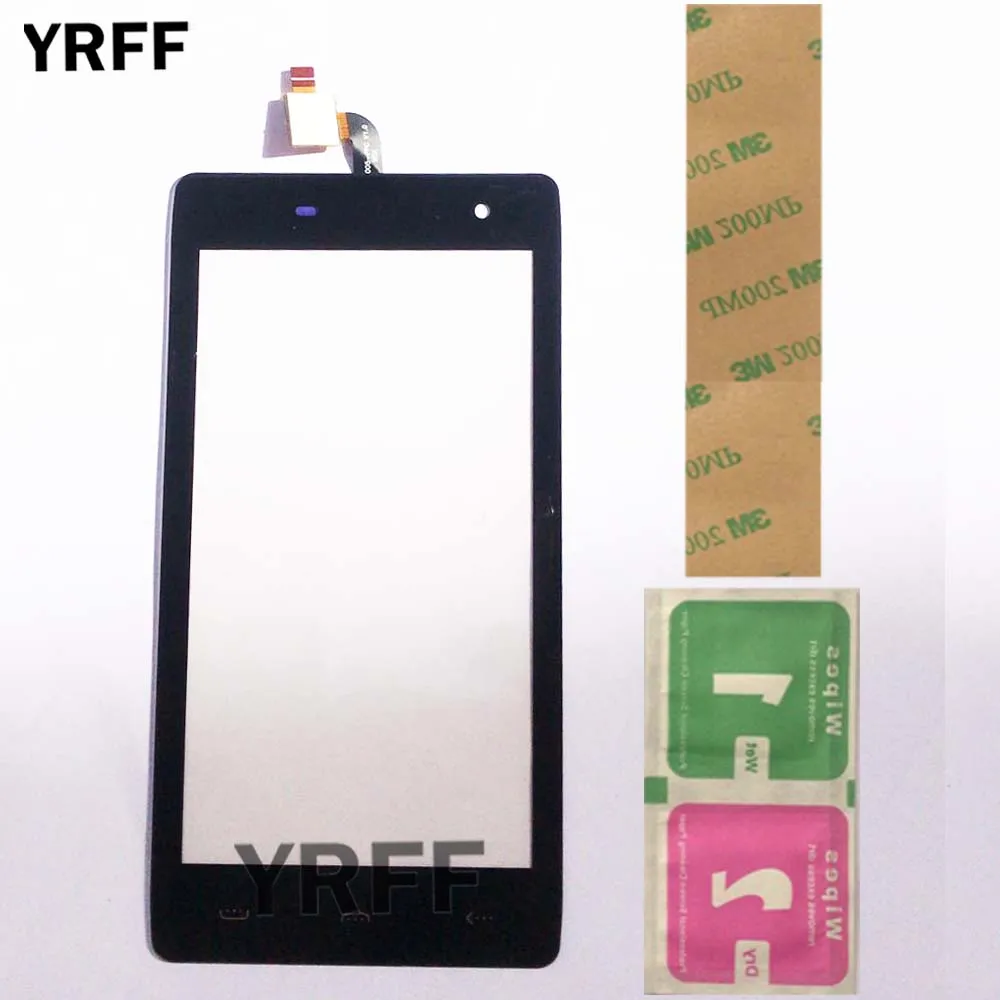 

4.7'' Touch Screen Panel Front For Homtom HT20 Touch Screen Digitizer Panel Glass Len Sensor Mobile 3M Glue Wipes