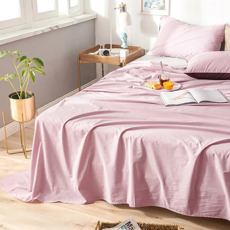 Простыня из 100% хлопка постельное белье Queen size 60 новинок 1 предмет