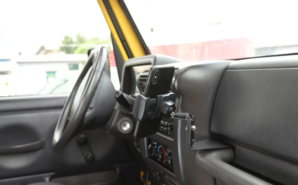 Держатель для телефона+ держатель для мобильного телефона для Jeep Wrangler TJ 1997-2006 аксессуары для салона автомобиля для iphone samsung Xiao Mi