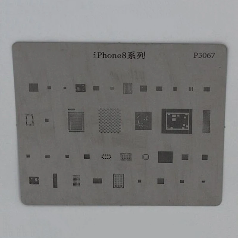 Набор трафаретов BGA для iphone 4 5 5C 6 6s 7 Plus 8 8plus X 1 шт. микросхема IC набор защиты от