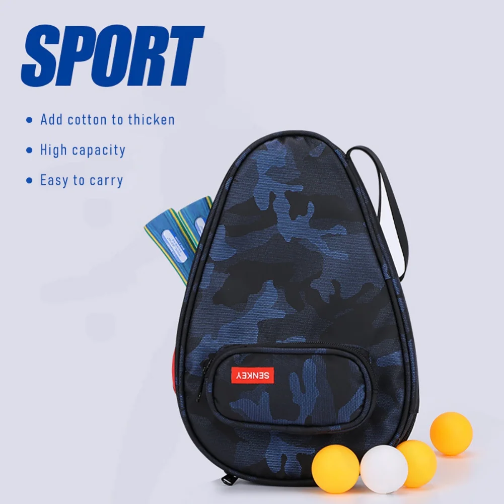 

Сумка для ракеток для настольного тенниса, чехол для ракеток для настольного тенниса, портативная прочная сумка, износостойкая тренировочн...