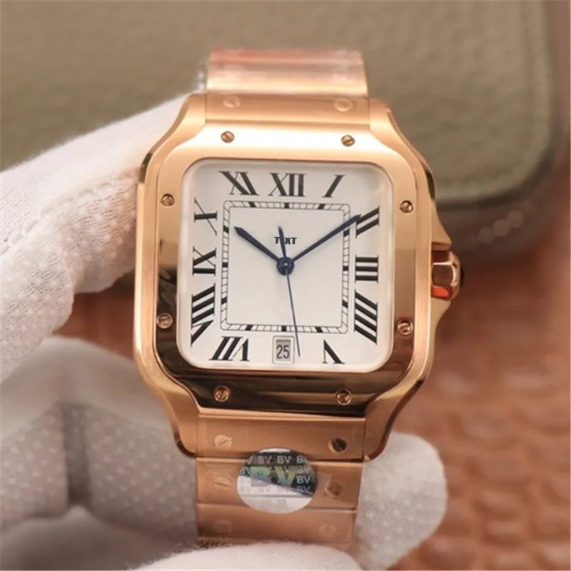 

Men Watch Automatic Mechanical Watch TLXT WGSA0018 Case: 316 Material 18K Gold Watch Large 39.8mm Diameter 1:1 Replica AAA Watch
