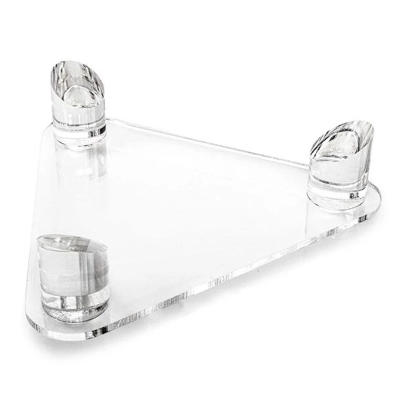 

Acrylic Ball Stand - Holds Footballs, Basketballs, Volleyballs or Soccer Balls - Display Stand or Holder