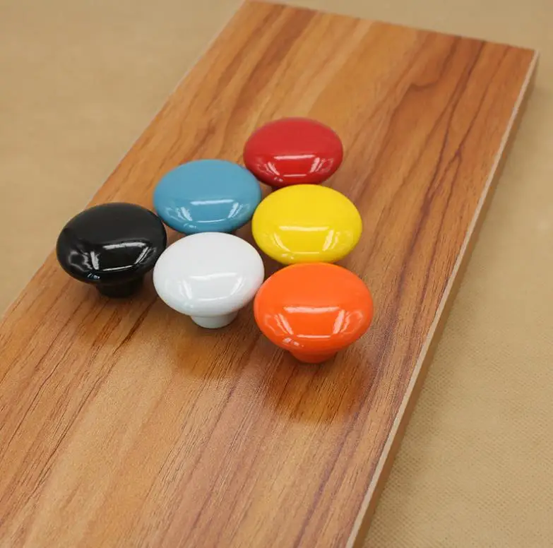 Керамическая ручка LCH керамическая карамельного цвета 32 мм 38 шкафа двери