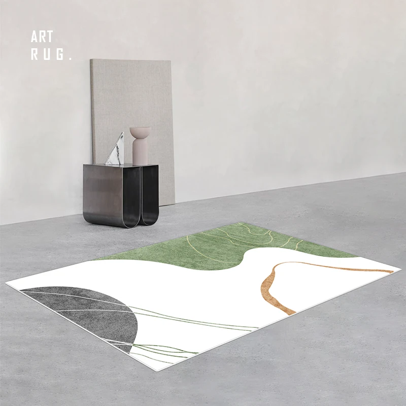 

Креативный коврик для журнального столика, ковер для дивана, ковер для комнаты в европейском стиле, скандинавский ковер для гостиной, прикр...