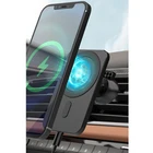15 Вт магнитное автомобильное беспроводное зарядное устройство Qi Быстрая зарядка крепление на вентиляционное отверстие подставка для телефона для iPhone 12 Pro Max 12 мини автомобильный держатель