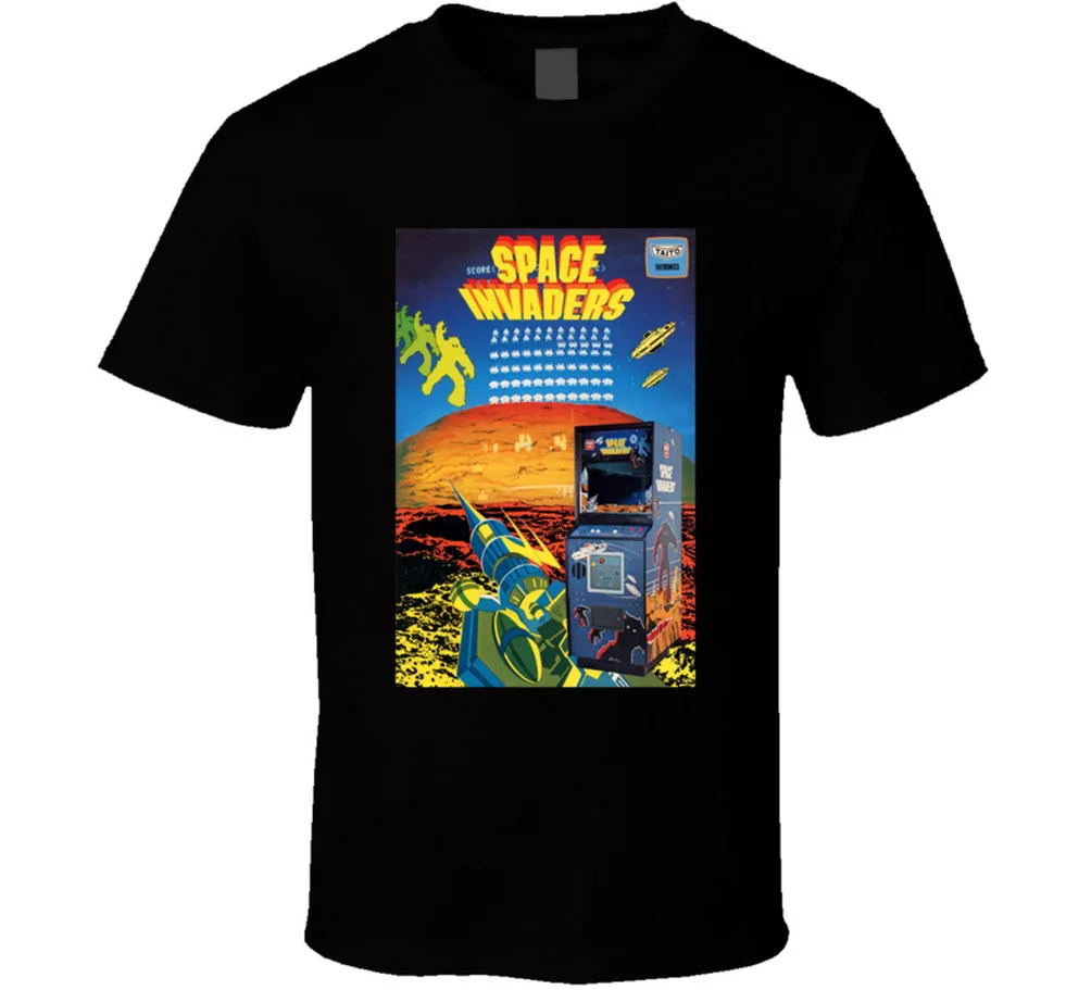 Новые космические захватчики Лучшие ретро видеоигры Старая школа Мужская