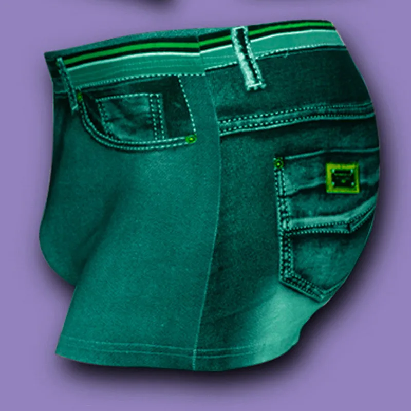

New Brand Male Panties Breathable Boxers Cotton Men Underwear U convex pouch Sexy Underpants Solid Color Homewear Shorts