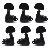 guitar sealed fan shaped tuning pegs tuner machine heads for acoustic electric guitar guitar parts blackgoldchrome