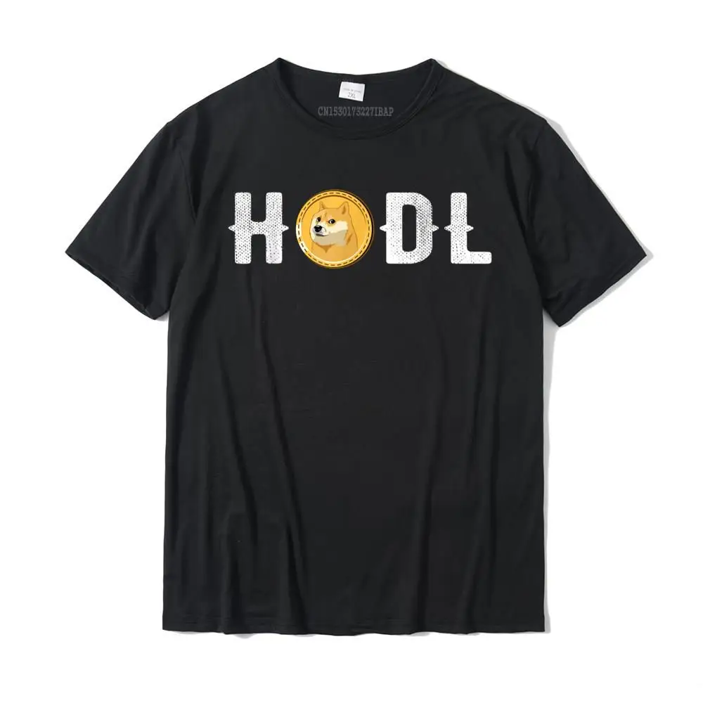 

Забавная футболка HODL Dogecoin To The Moon для криптовалюты, новейшие Пользовательские футболки, хлопковые топы, рубашка для мужчин, Повседневная