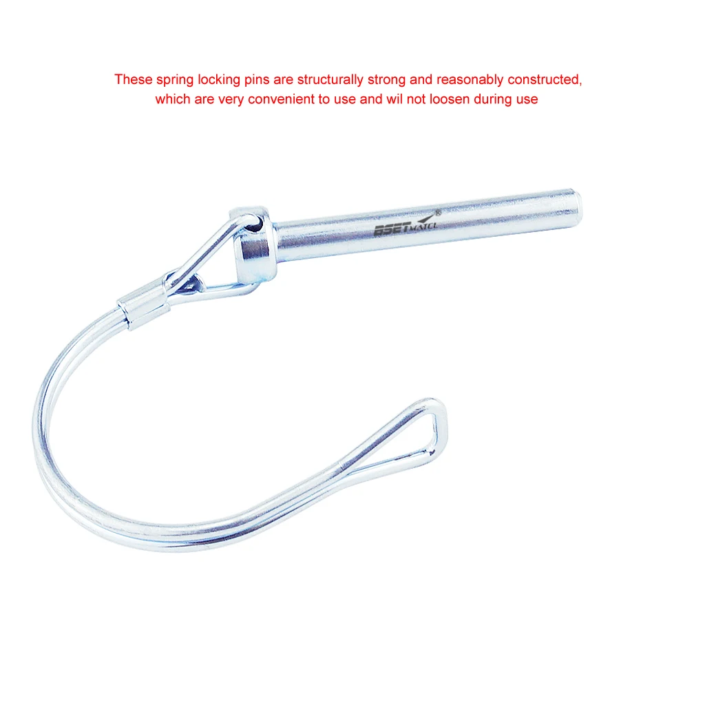 Пружинный карбоновый стальной штифт Круглый арочный вал запирающий замок