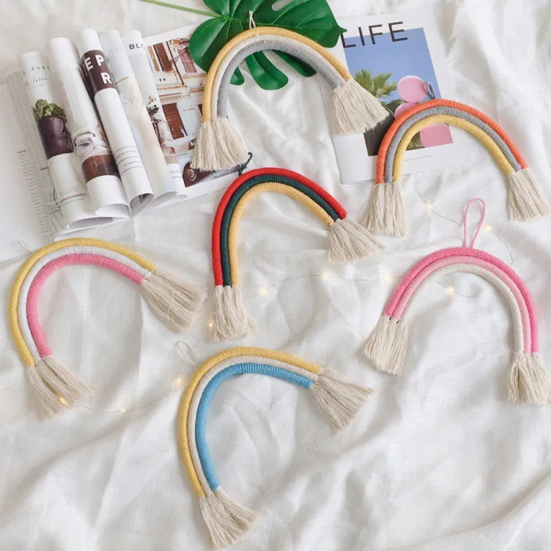 Подвесное украшение для детской комнаты в скандинавском стиле ручная работа