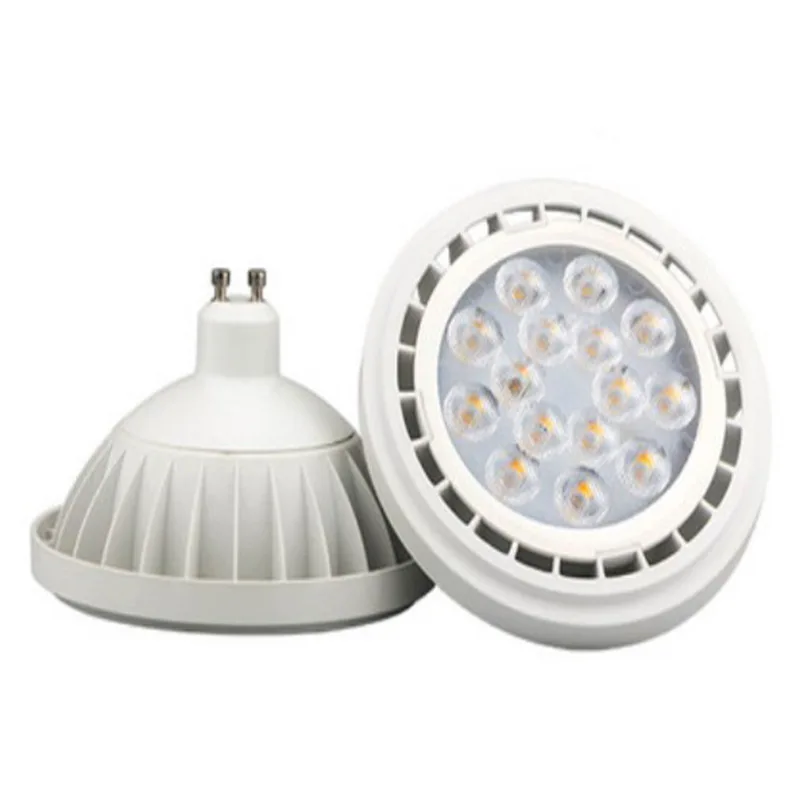 Приглушаемая Светодиодная лампа G53 GU10 AR111 SMD3030 9 Вт 12 15 QR111 ES111|Светодиодные