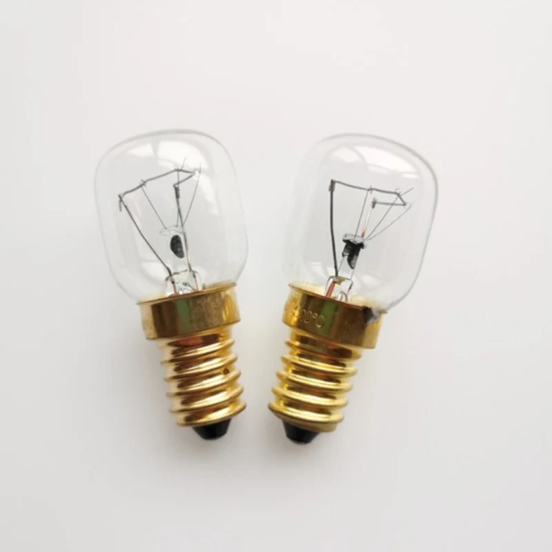 

10pcs Oven Bulb Lamp 300C Cooker Appliance Light 15W 25W 120V 230V E14 Lighting