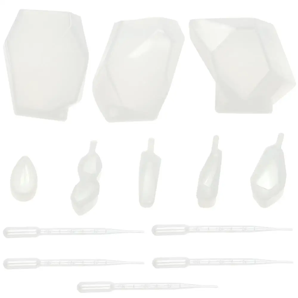 

Набор инструментов для изготовления ювелирных изделий из 203 шт., Геометрическая силиконовая форма, Колечки, серьги, крючки, глаза, Магнитная ...