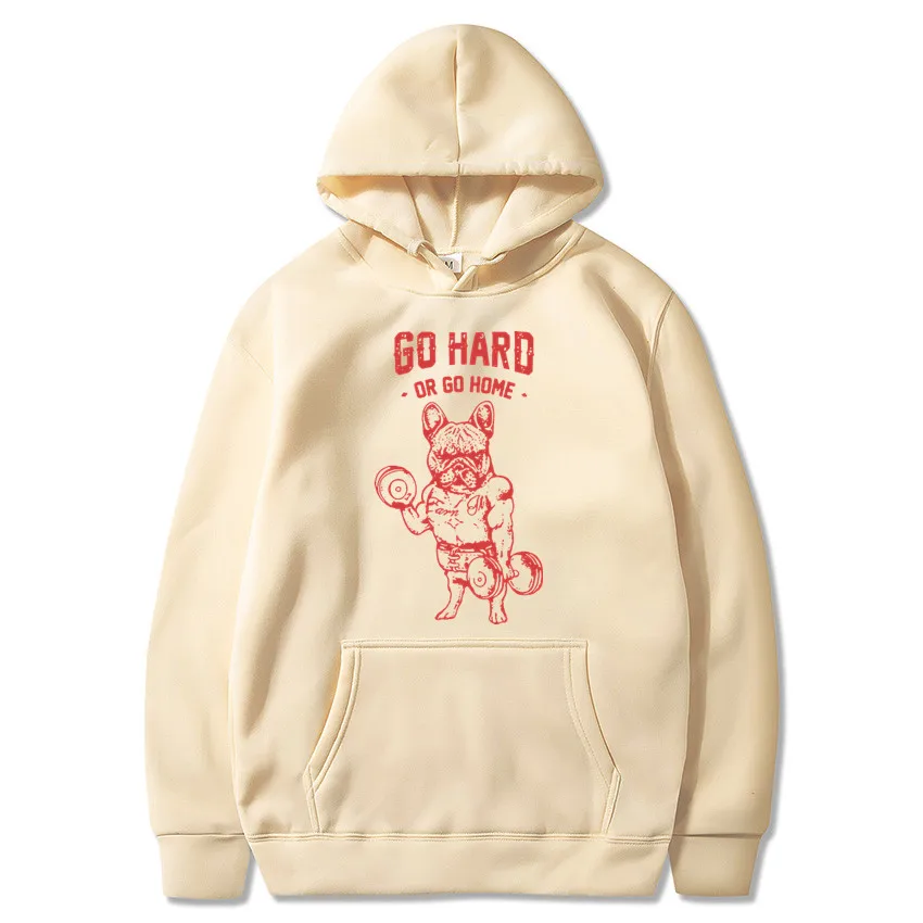 

2021 Autumn Spring Black Hoodies funny animals MEN'S Sweatshirts Hiphop Punk Streetwear Casual Pullover