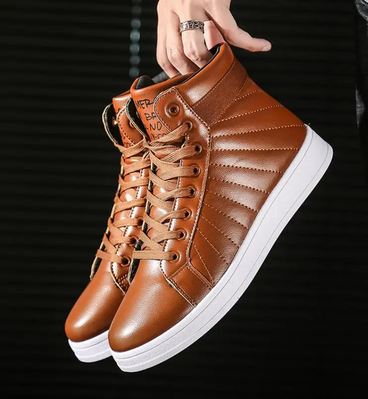 Botas hombre/брендовые осенне-зимние рабочие зимние ботинки мужские уличные ботинки из искусственной кожи кроссовки рабочие ботильоны мужская обувь