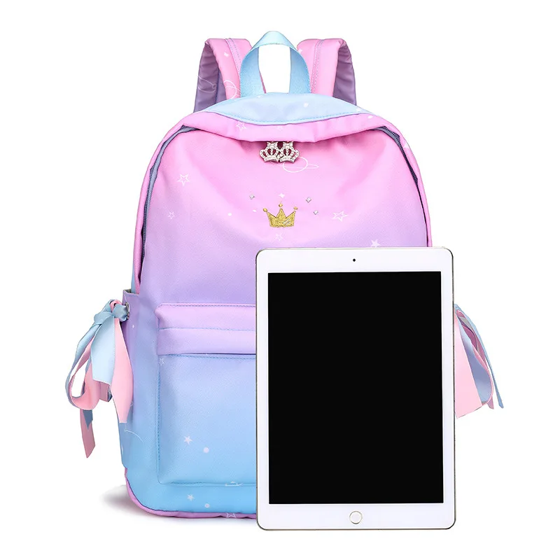 Cool Night Luminous Backpack Printing School Anti-theft Bagpack School Bags for Girls Schoolbags for Teenagers Mochila Infantil