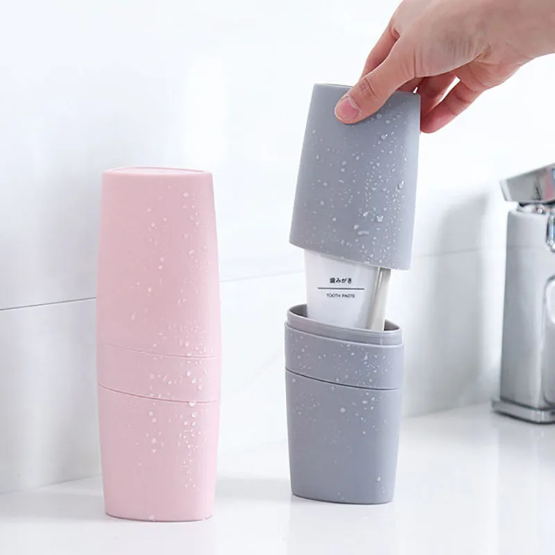

Outdoor Travel Hiking Camping Toothbrush Storage Organizer Case Bathroom Accessories Portable Toothbrush Holder Box