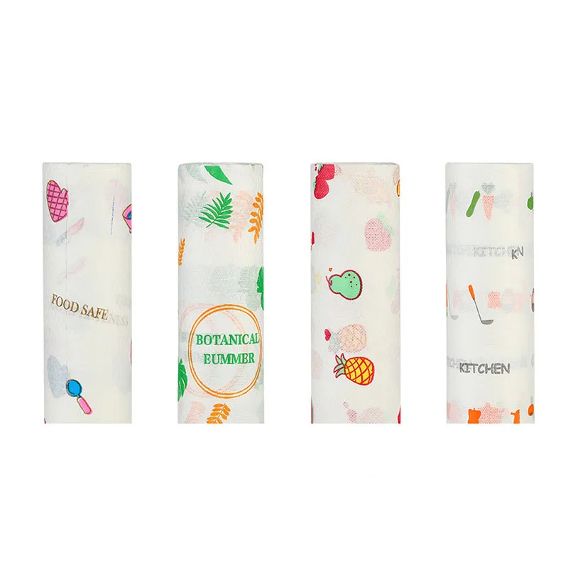 

Kitchen Oil Absorbent Paper Towel Easy To Clean Lazy Dishcloth Paper Washable Dishcloth
