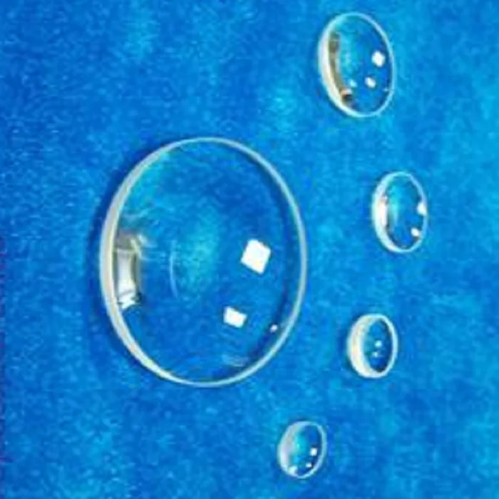 Оптическая планоконвексная линза N-BK7 с диаметром 20 мм и фокусным расстоянием 25 мм, 30 мм, 40 мм, 50 мм, 60 мм, 80 мм, 100 мм, направляющая.