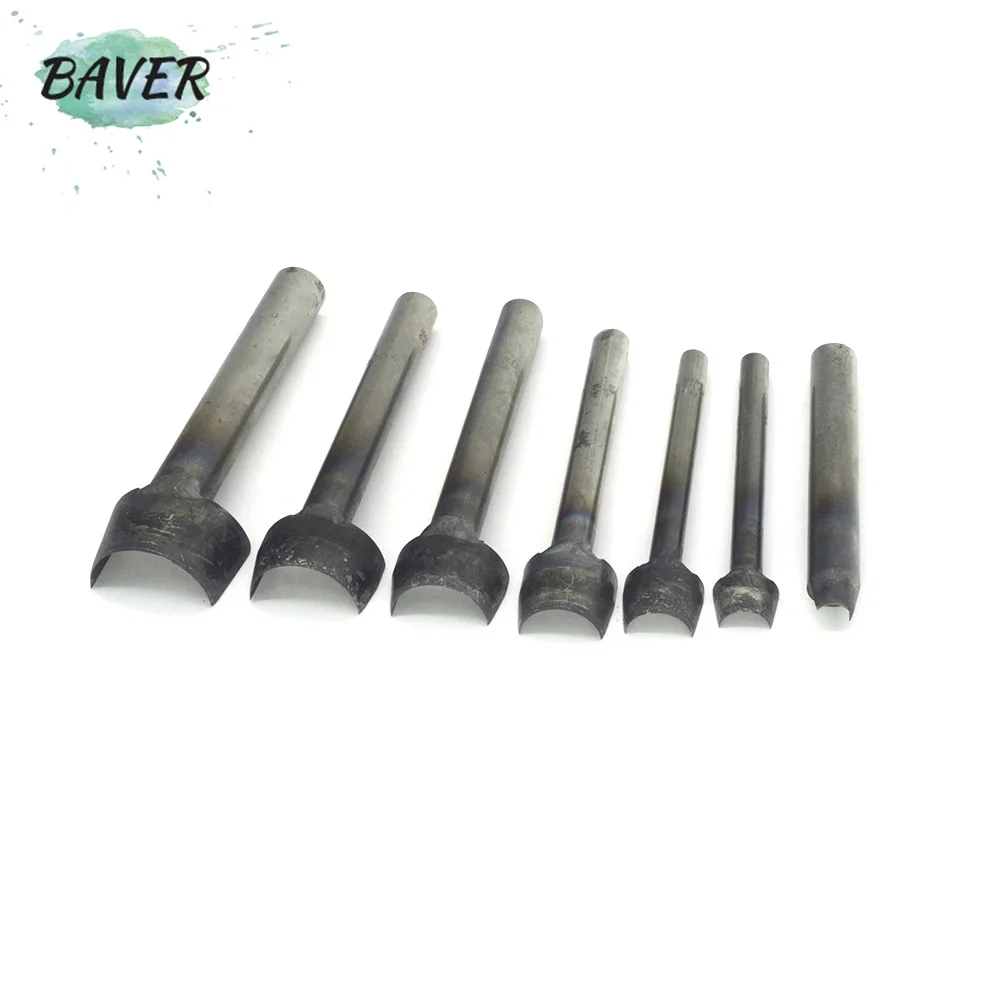 Стальной полукруглый кожевенный резак для кожевенного ремесла дырокол ремешок