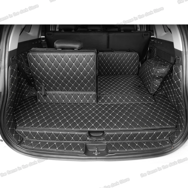 Car Trunk Mat Cargo Liner for mitsubishi pajero sport montero shogun 2017 2018 2019 2020 2021 2022 accessory Car Trunk Mat Cargo Liner for mitsubishi pajero sport montero shogun 2017 2018 2019 2020 2021 2022 accessory