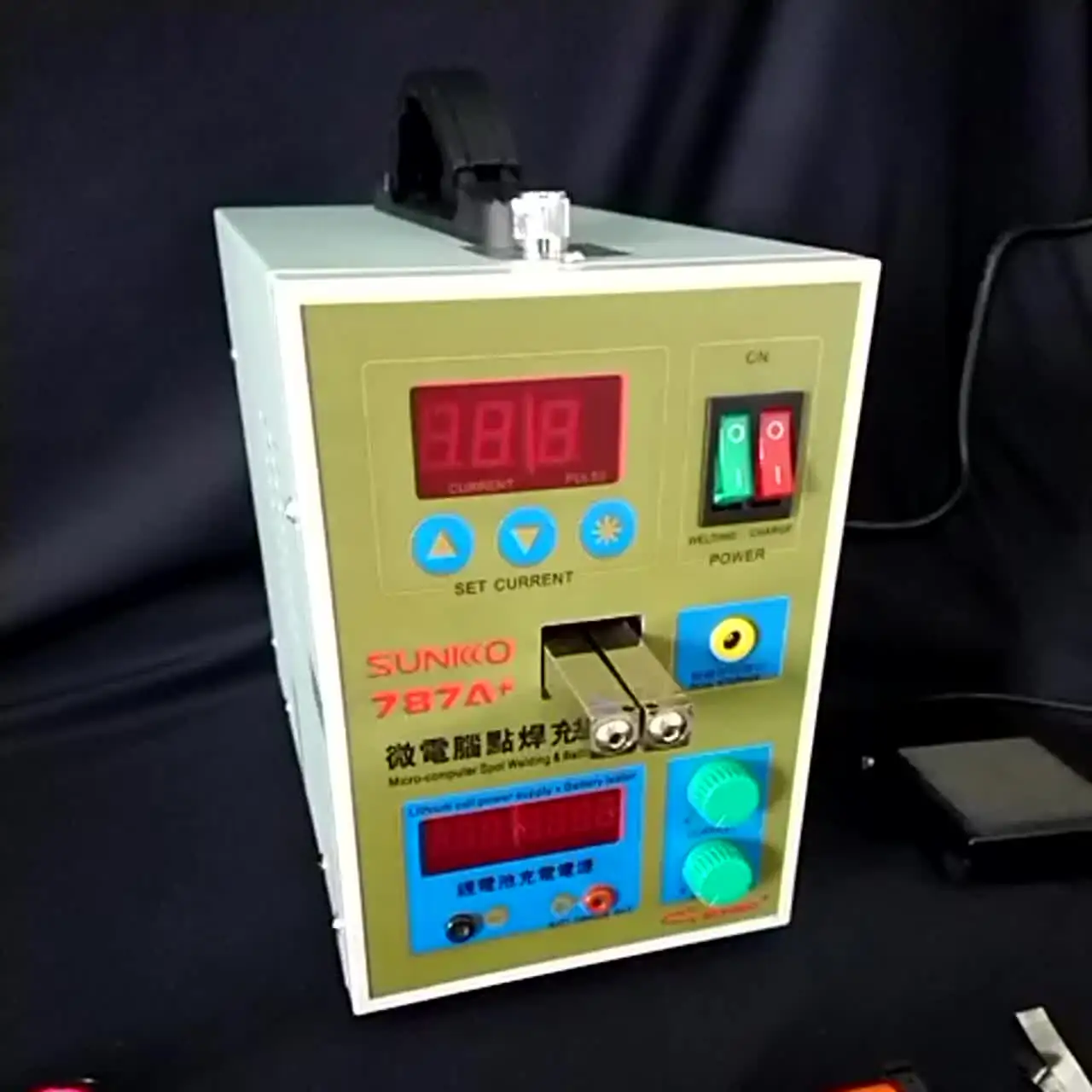 

SUNKKO 787A + сварочное точечное паяльное оборудование для самостоятельной сборки 18650 аккумуляторных батарей