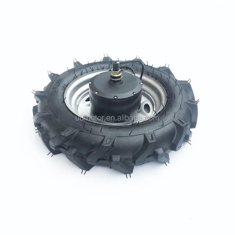 

high torque 18 inch 800w gearless electric motorized wheelbarrow hub motor