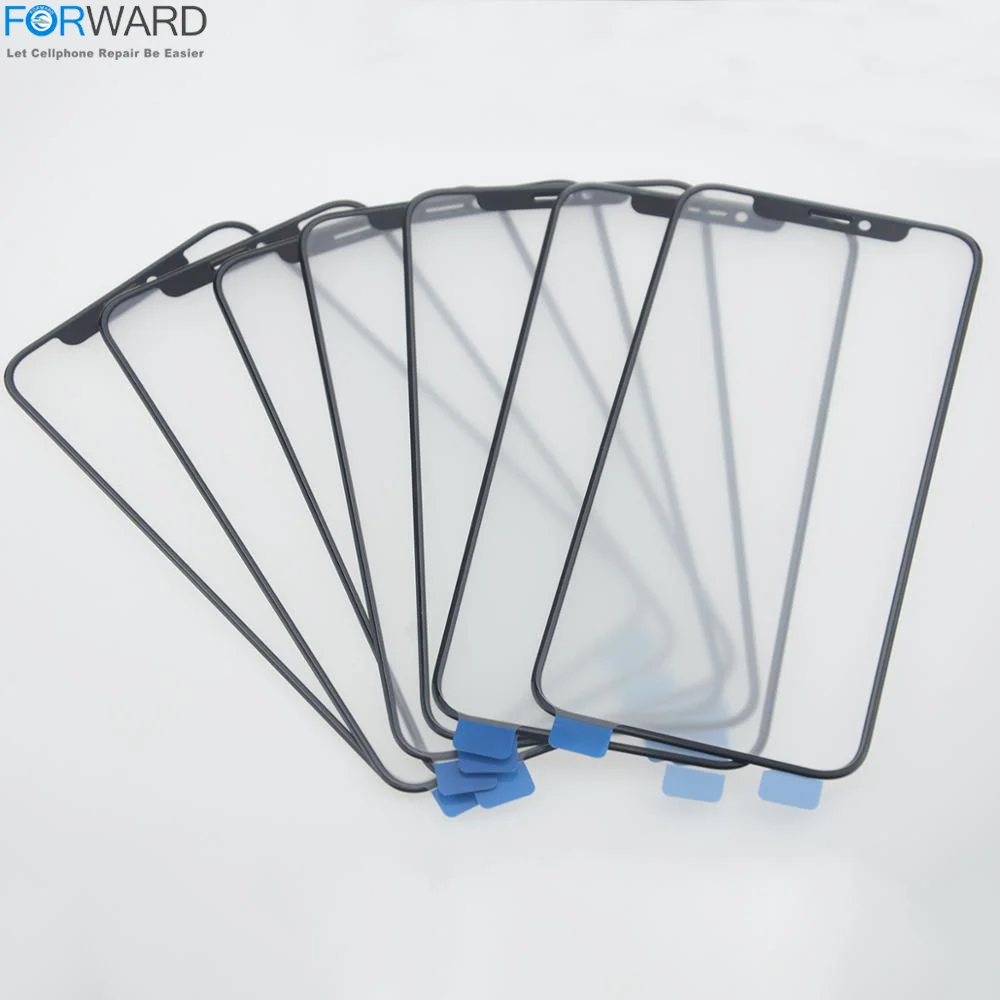 Высокое качество переднего экрана внешняя стеклянная сборка для iPhone XS Max