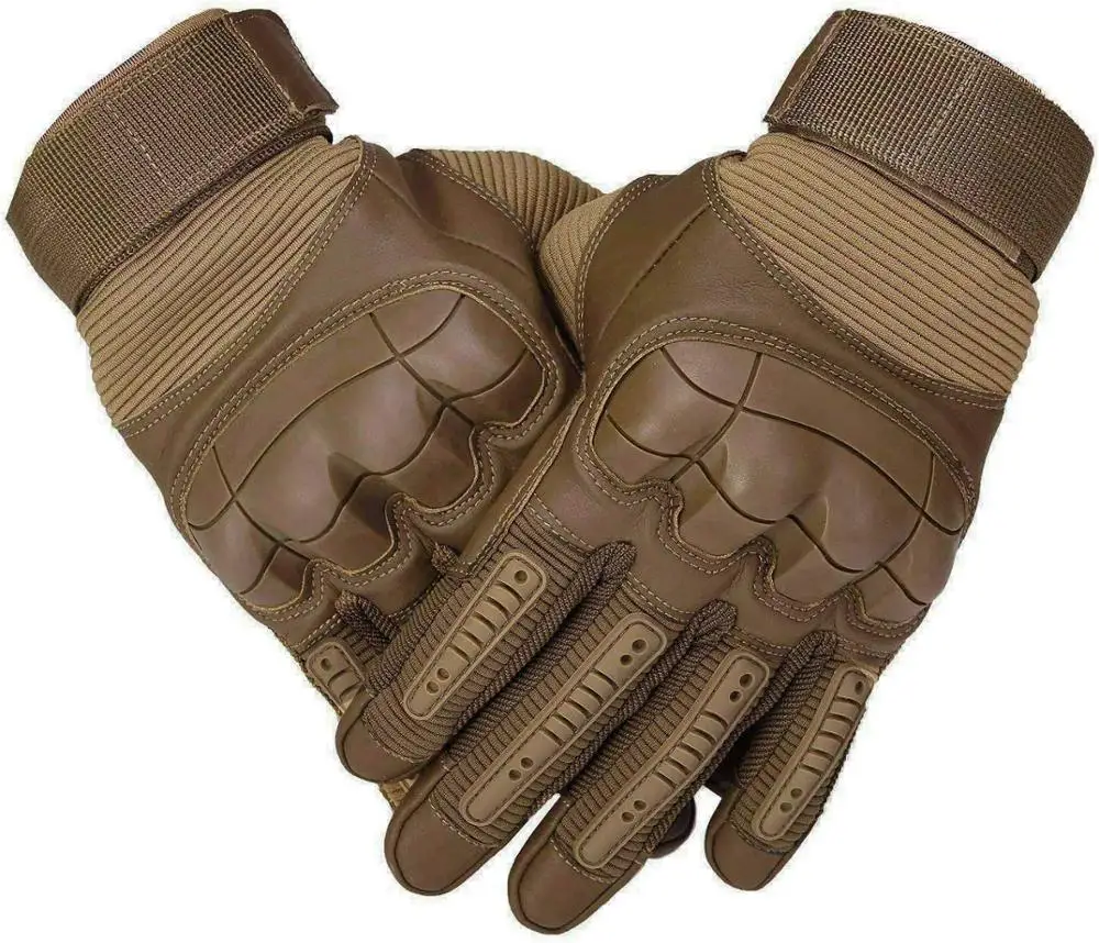 

Touch Screen Hard Knuckle Tactical Gloves PU Leather Army Military Combat Airsoft Outdoor Sport Cycling Paintball Hunting Swat