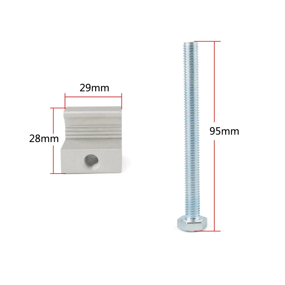 Ящик для инструментов пикапа алюминиевый J-образный крюк 4 шт. черный | Автомобили