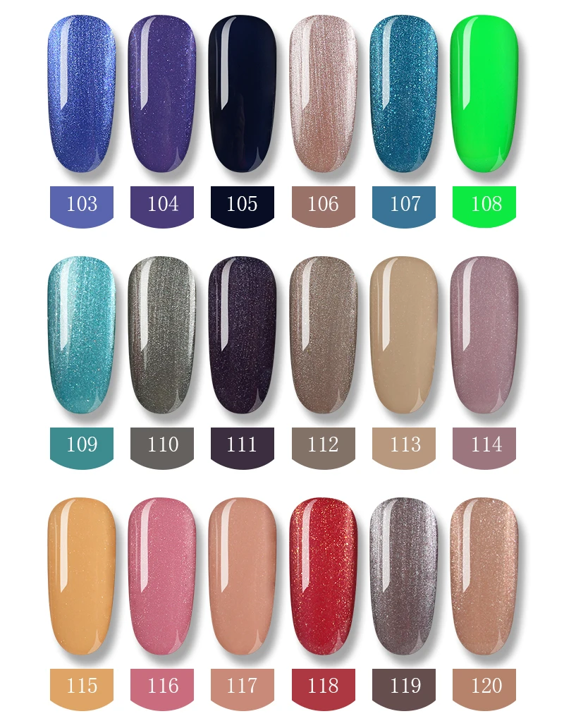 

Lidan 120 Colors UV Nail Gel Polish For Women Manicure Nail Art Design Soak Off Enamel Paint Nails Polish Resin Glitters Varnish