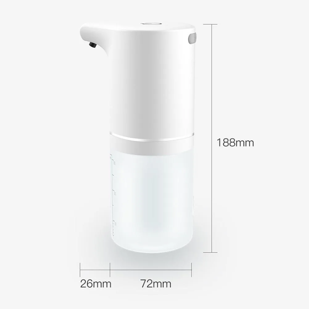 

350ml Soap Dispenser Automatic Soap Dispenser For Bathroom Kitchen Supplies Infrared Induction Sensor Foam Hand Washer