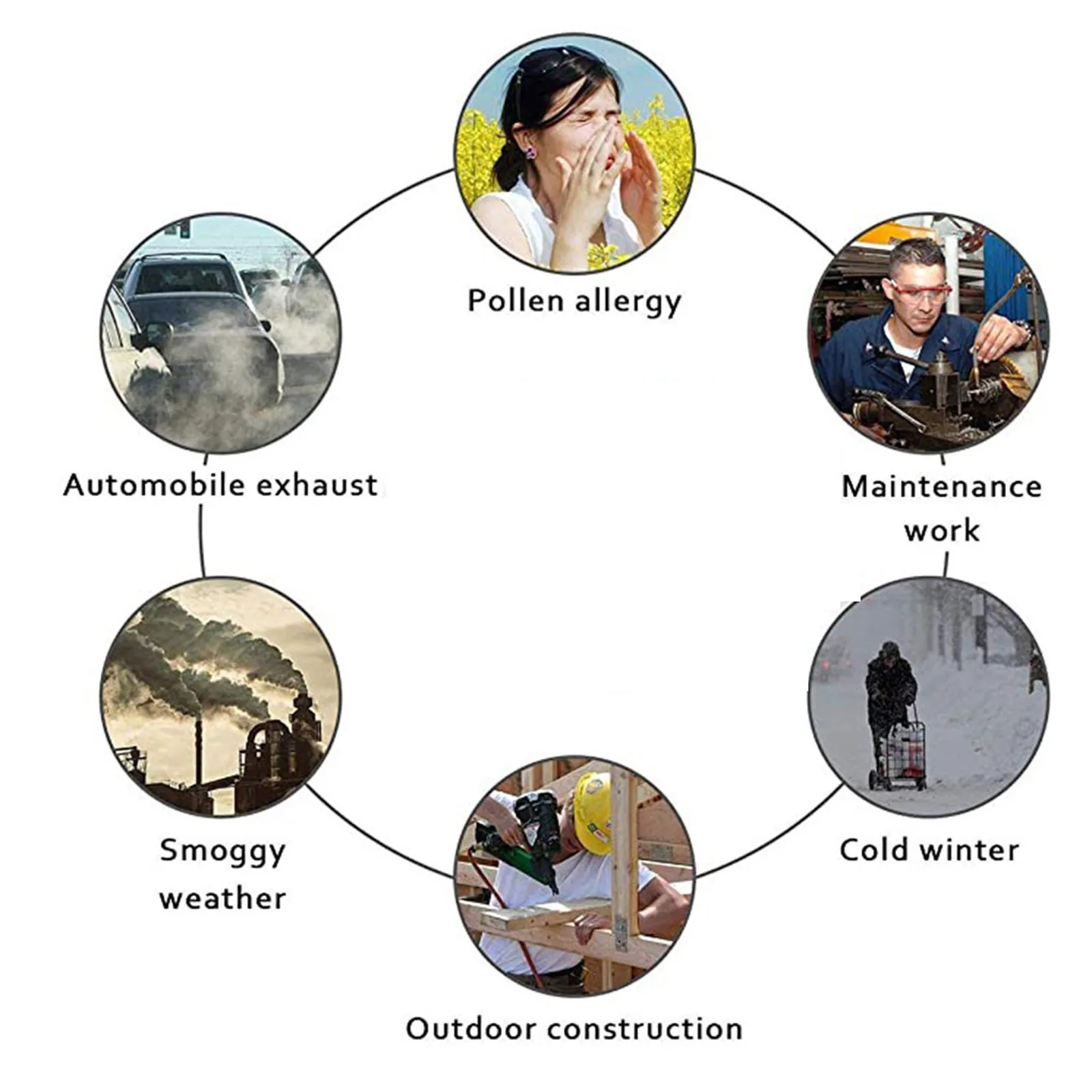 

Woman Polka Dot Print Mask Adult Outdoor Dustproof Safet Protect Face Masks Adjustable Washable Cotton Mouth Mask Mascarillas