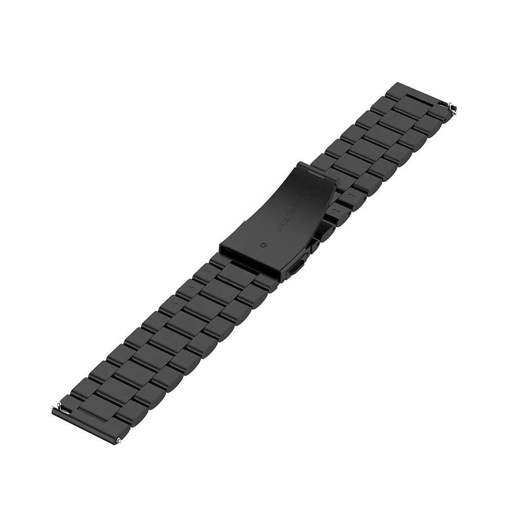 Универсальный три бусины стальной ремешок для часов из нержавеющей стали