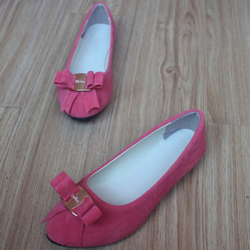 2021 замшевые туфли на плоской подошве с модным бантом женская обувь закрытым