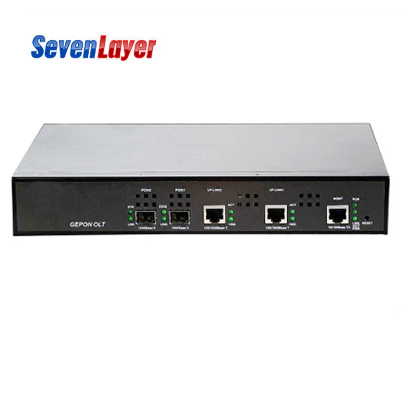 EPON OLT 2PON порты FTTH CATV OLT Перевозчик-класс высокой плотности волоконно-оптический высокое качество 1,25G Профессиональный мини - Цвет: without PON module