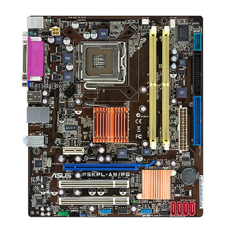 

Материнская плата для настольного ПК ASUS P5KPL-AM/PS LGA 775 Intel G31 DDR2 Core2 Extreme/Core 2 Quad CPU SATA II USB2.0 PCI-E 16X слоты