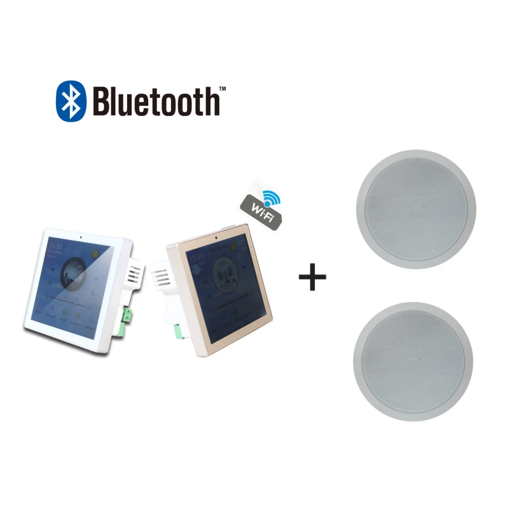 Домашняя аудиосистема PA Android Bluetooth WIFI фоновая музыкальная система 2 канала 25 Вт