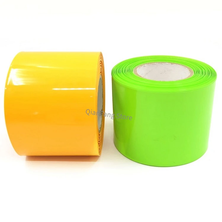 ПВХ термоусадочная трубка 170 мм ширина синий многоцветный усадочный кабельный