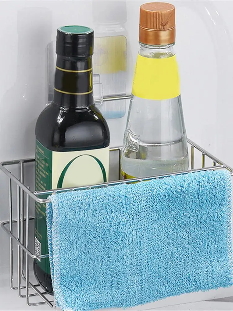 Новинка 2020 стойка для раковины компактная подвесная корзина из нержавеющей